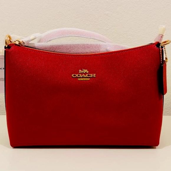 Coach Clara Shoulder Bag 1941 Red - Picture 1 of 3